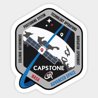 CAPSTONE Mission Patch - NASA Sticker